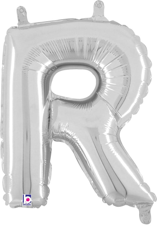 Betallic R Silver 14 inch Valved Air-Filled Shape Packaged 1ct