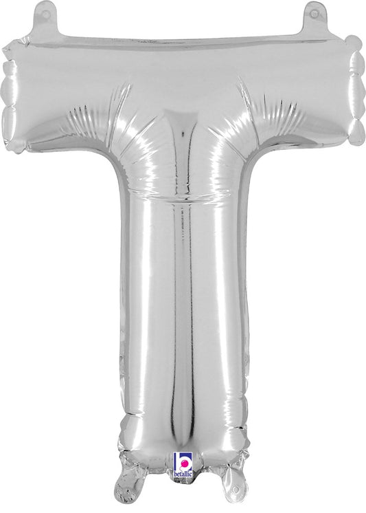 Betallic T Silver 14 inch Valved Air-Filled Shape Packaged 1ct