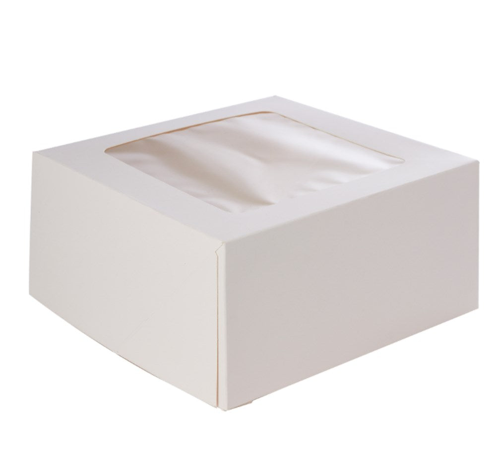 Cake Box 10in 20pc-pack - White