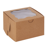 Caja para Tartas 4in Pack de 50uds - Natural