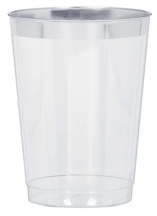 Silver Trim Tumbler 10 ounce 20ct