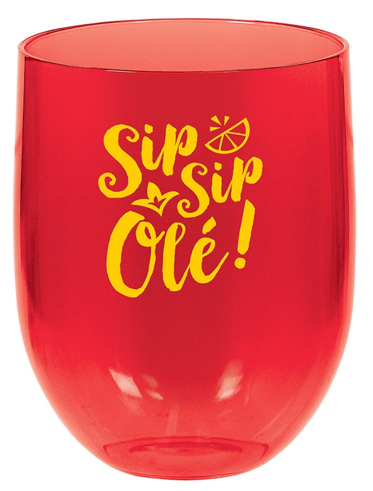 Fiesta Stemless Wine Glass