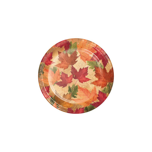 Autumns Elegance 7in Paper Plate 45ct