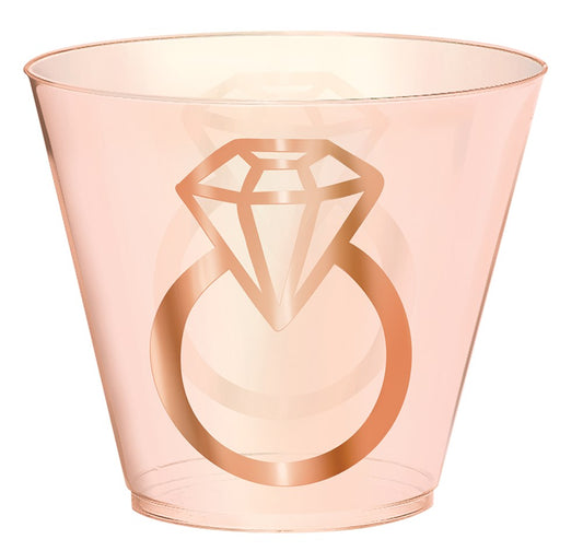 Diamond Plastic Tumblers 9 ounce 30ct