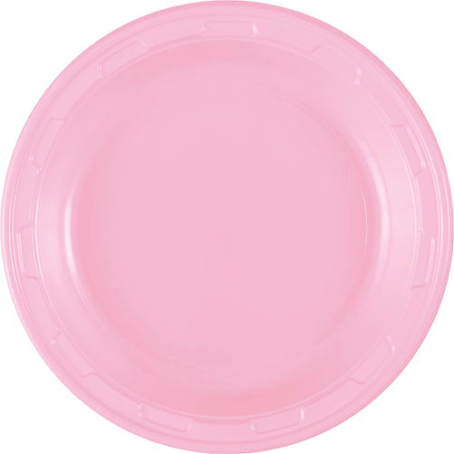 Lovely Pink 7 inch Plastic Plates 50 ct - Toy World Inc