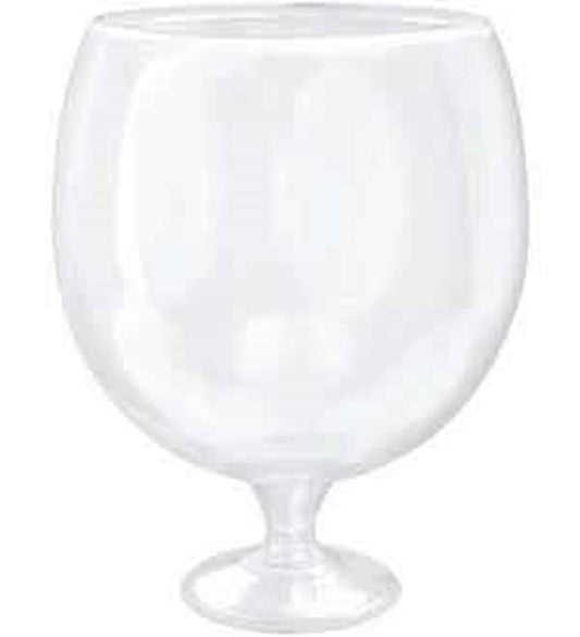 Jumbo Drinking Glass Clear 1ct