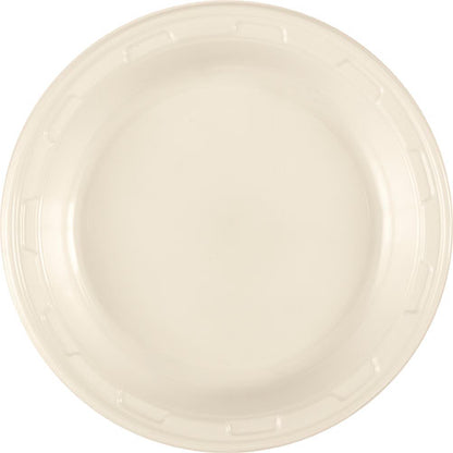 Vanilla Creme 7 inch Plastic Plates 50 ct