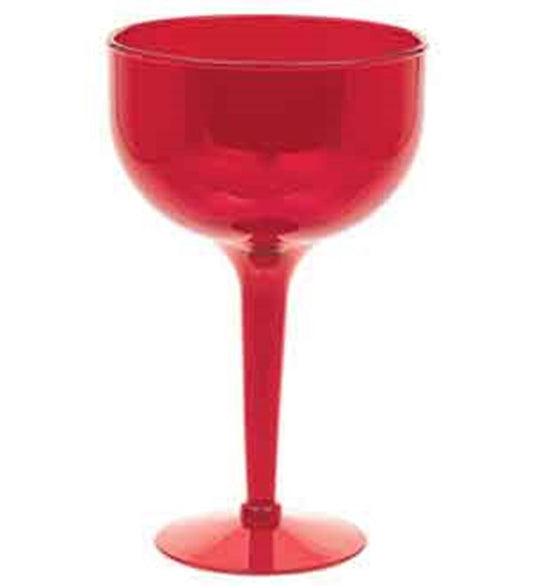 Apple Red Jumbo Margarita Glass