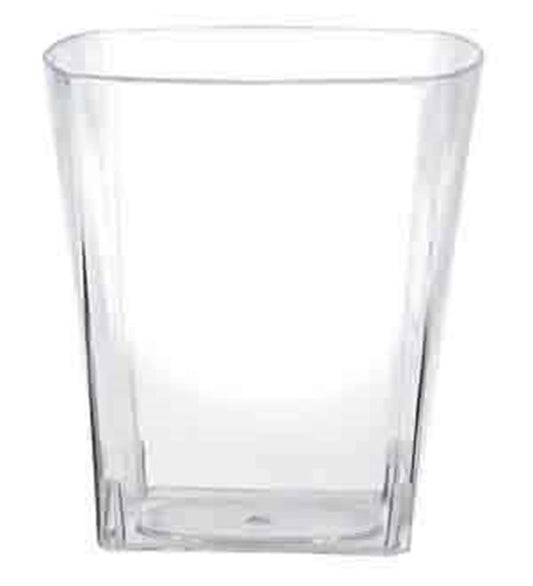 Tumbler Square 9oz 14ct - Clear