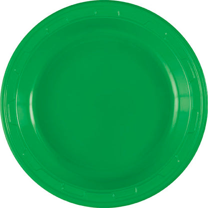 Emerald Green 7 inch Plastic Plates 50 ct
