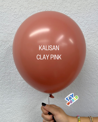 12 inch Kalisan Standard Clay Pink 100ct