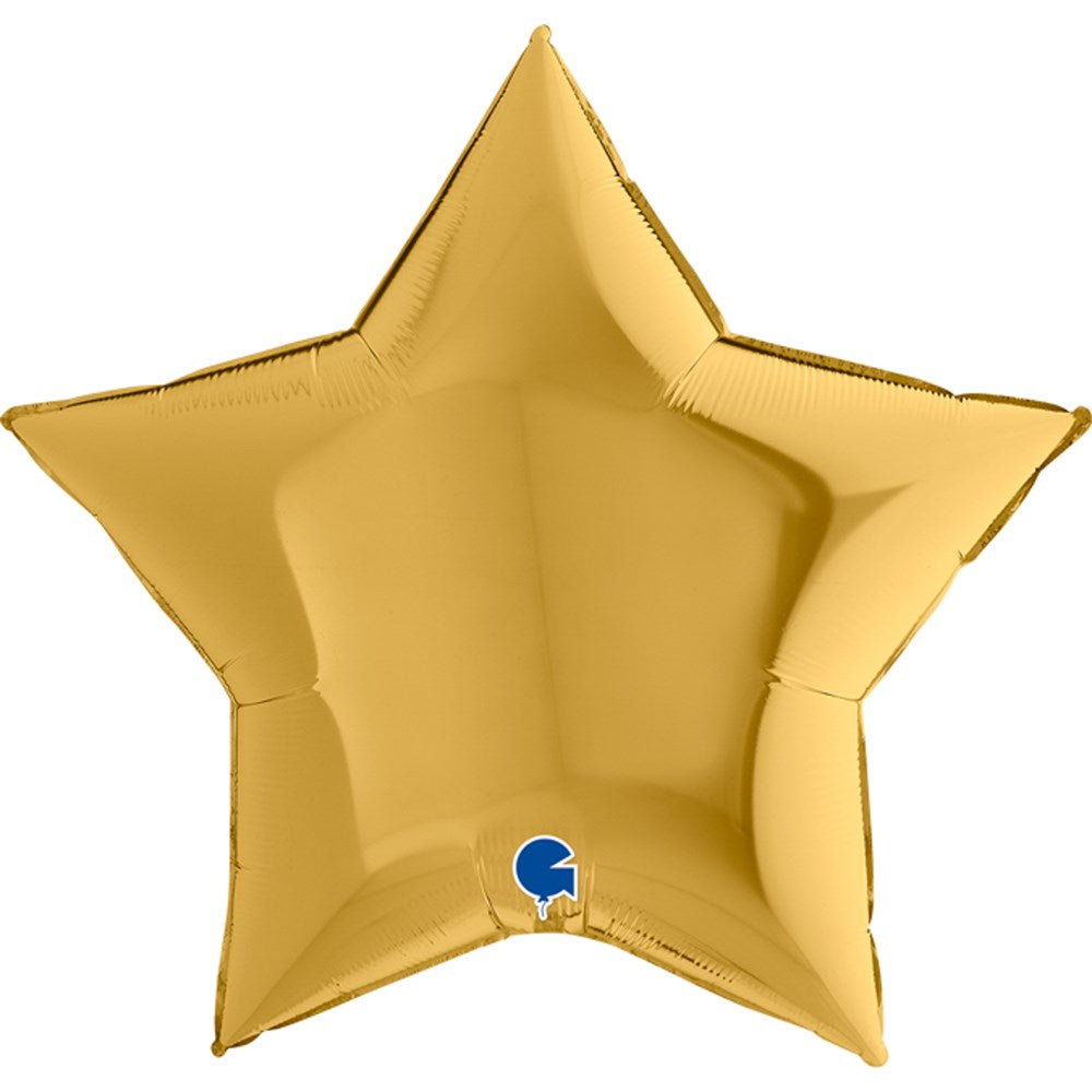 Grabo Gold Star 36in Foil Balloon