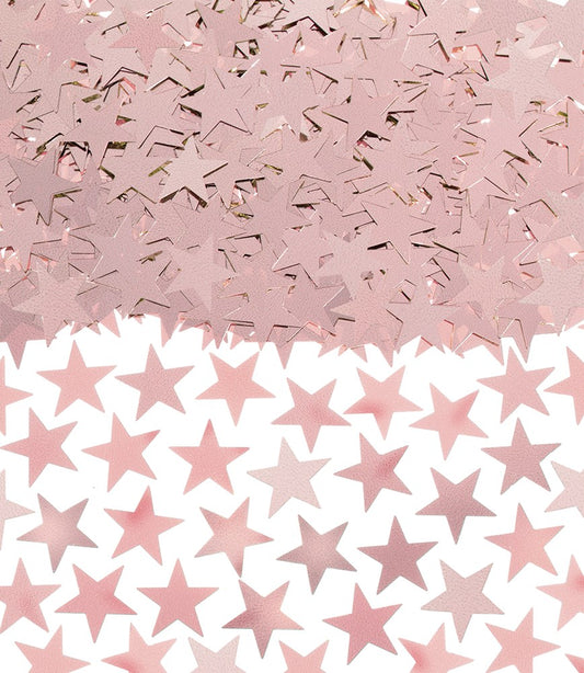 Rose Gold Star Confetti 1ct