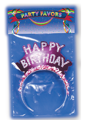 Glitter Birthday Tiara 1ct