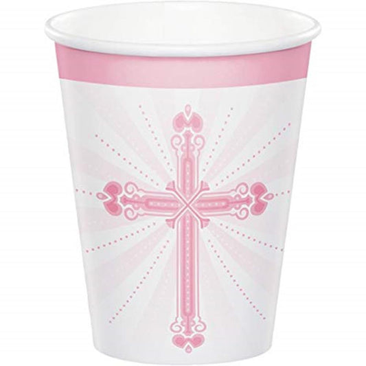 Blessings Pink Cup 9oz 18ct