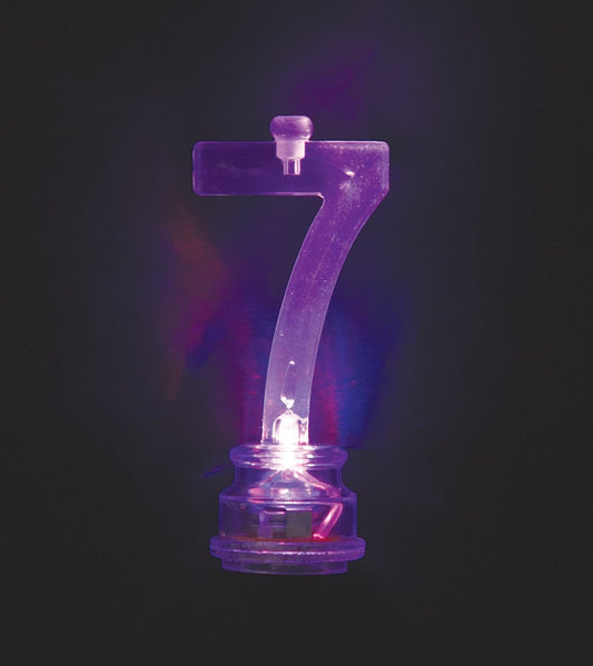 Flashing Birthday Candle No7