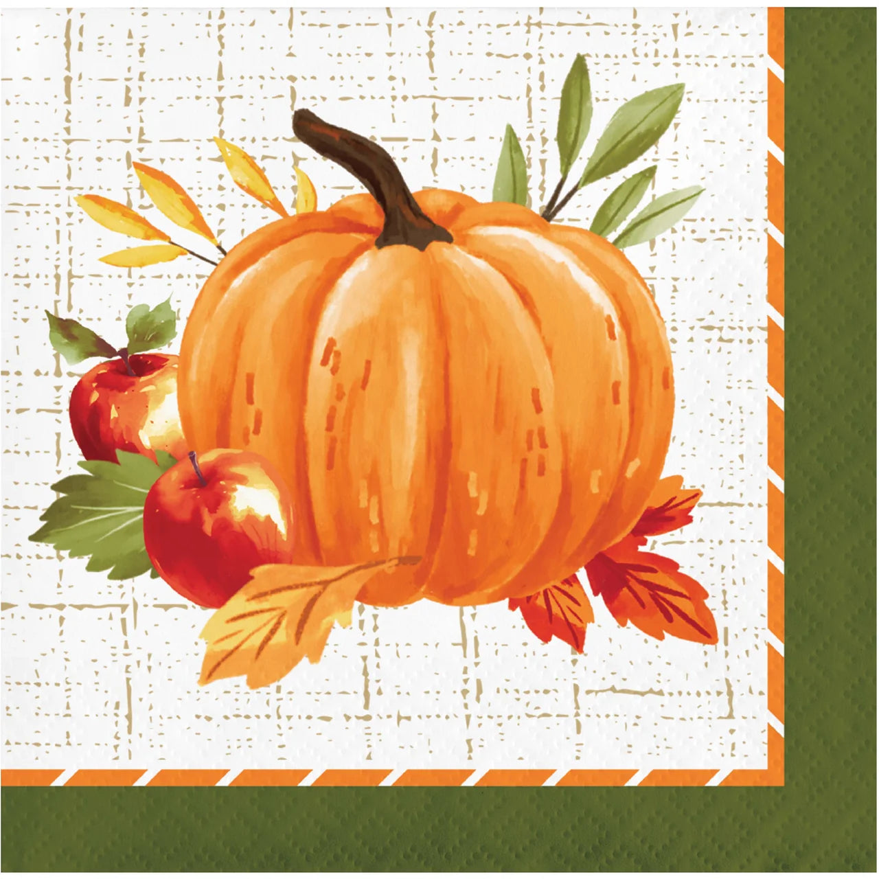 Autumn Orchard Beverage Napkin 16ct