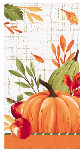 Autumn Orchard Guest Towel 16ct