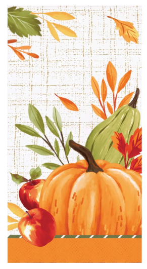 Autumn Orchard Guest Towel 16ct
