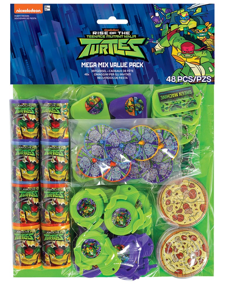 Rise of The Teenage Mutant Ninja Turtles Favor Pack 48ct