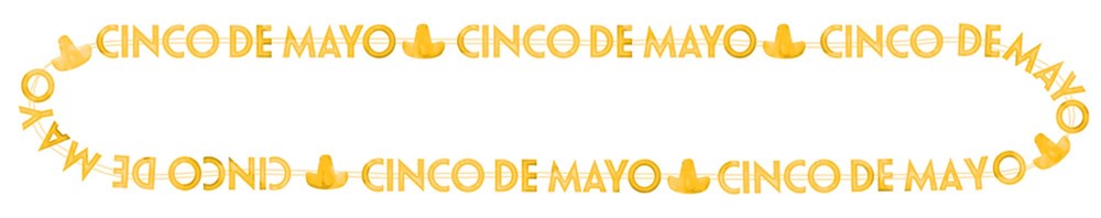 Cinco De Mayo Cuentas Palabra 6ct