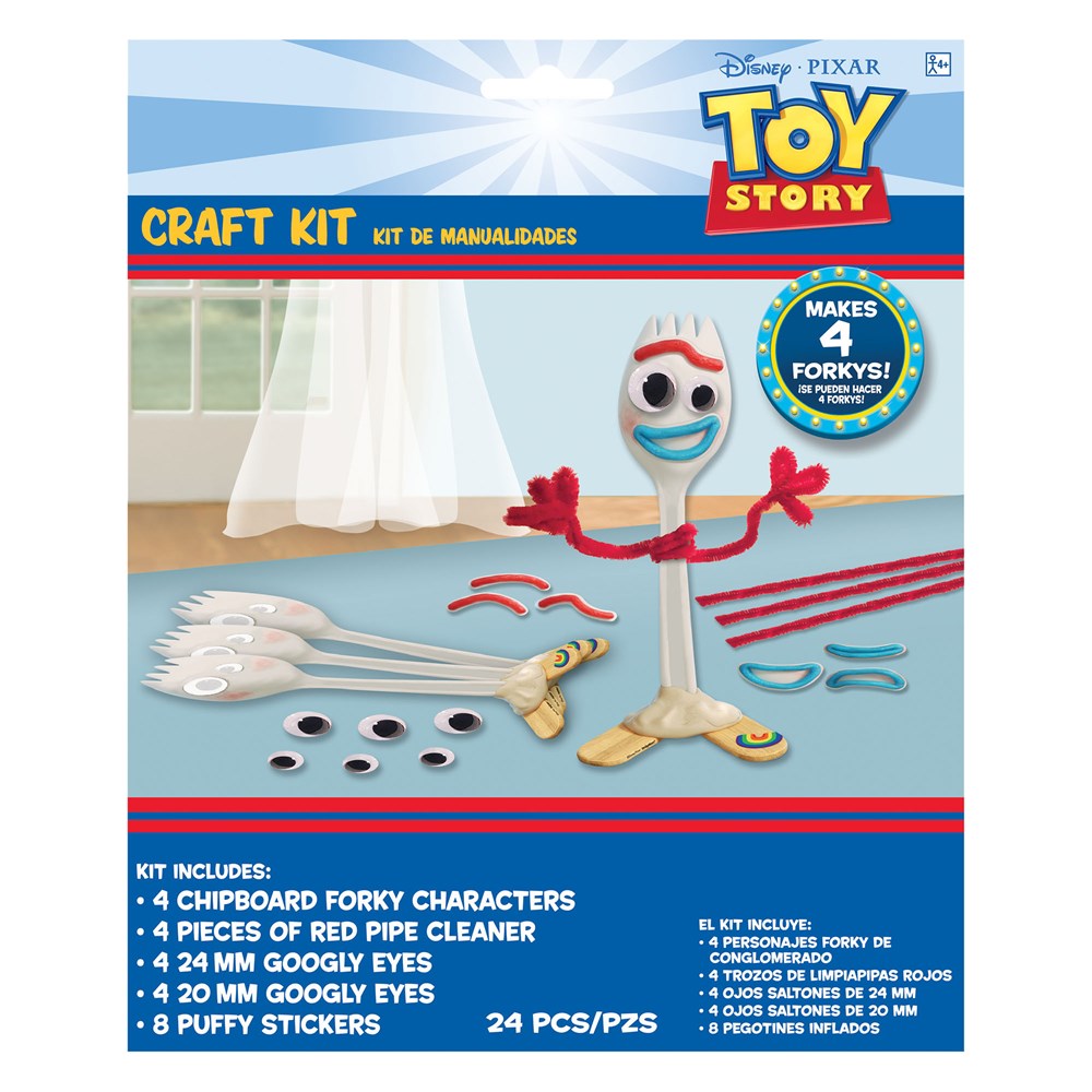 Disney Pixar Toy Story 4 Craft Kit 4ct