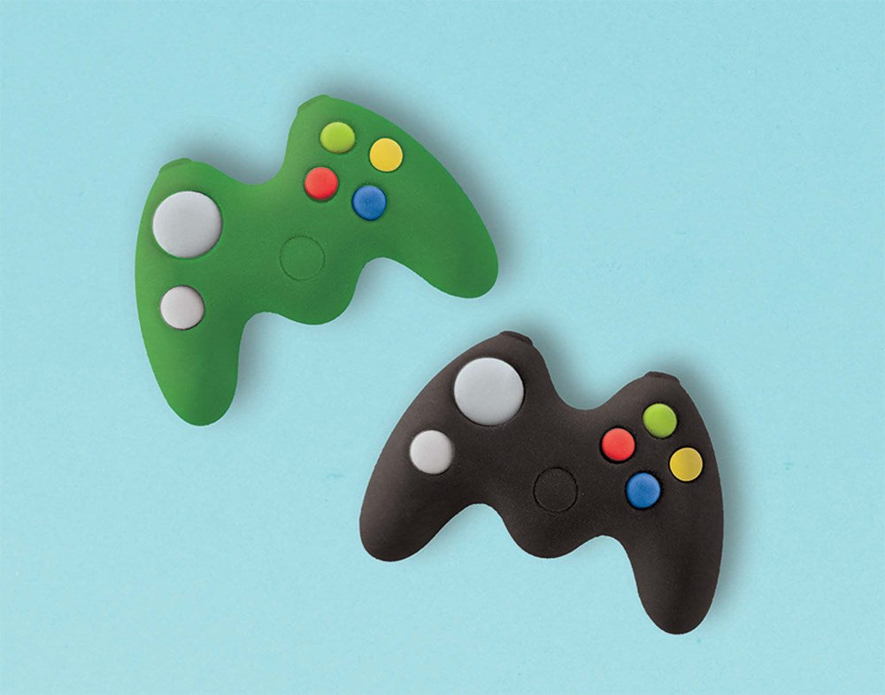 Level Up Game Controller Erasers 8ct