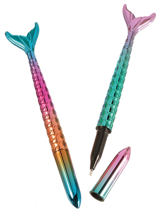 Shimmering Mermaids Tail Pens 8ct