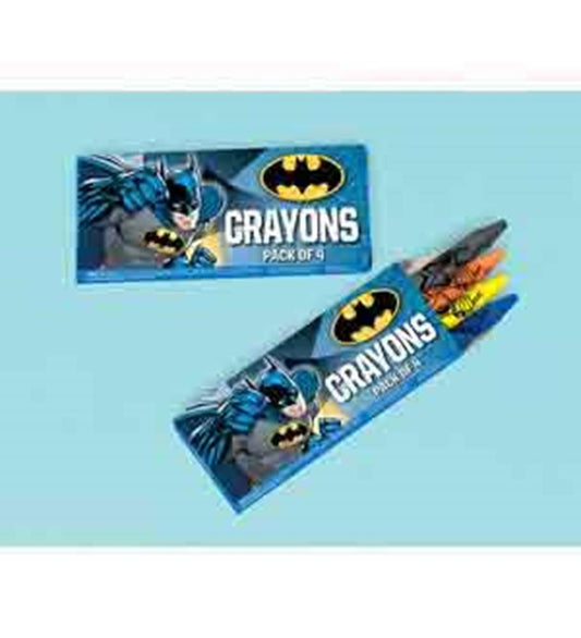 Batman Crayones 12ct-Bulk