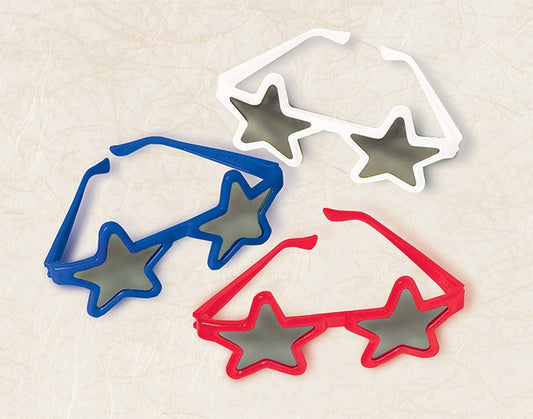 Patriotic Star Sunglasses Favors 12ct