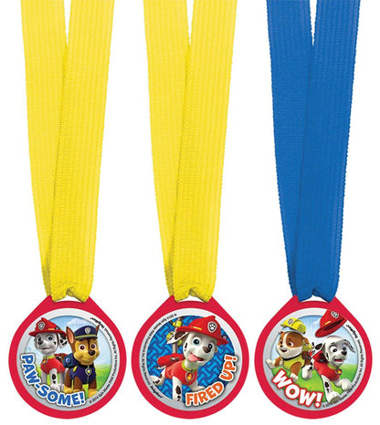 Mini medallas de premio de la Patrulla Canina