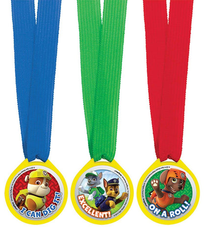 Mini medallas de premio de la Patrulla Canina