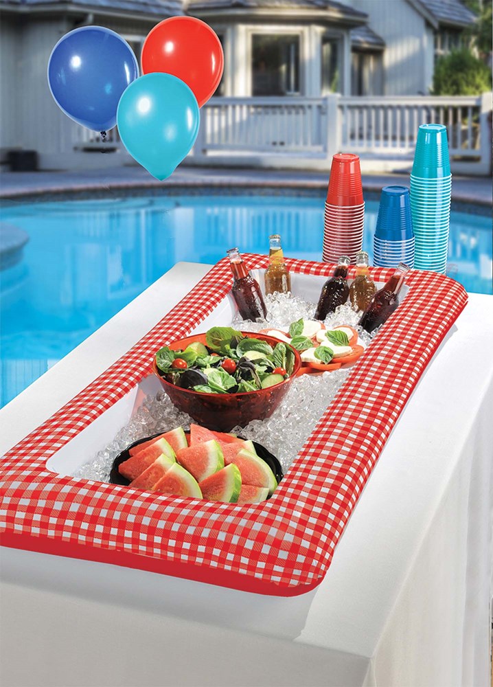 Picnic Party Inflatable Cooler 1ct