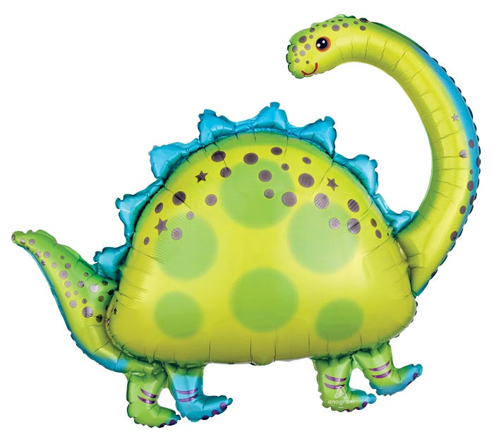 Anagram 32 inch Stegosaurus Foil Balloon 1ct