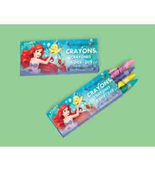 Disney Ariel Crayon 12ct-Bulk