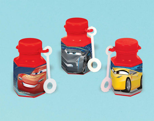 Disney Cars 3 Mini Burbuja 12ct