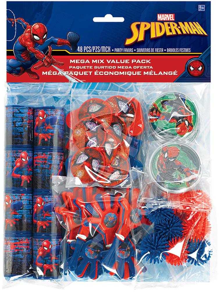 Spiderman Webbed Wonder Mega Mix Value Pack 48ct