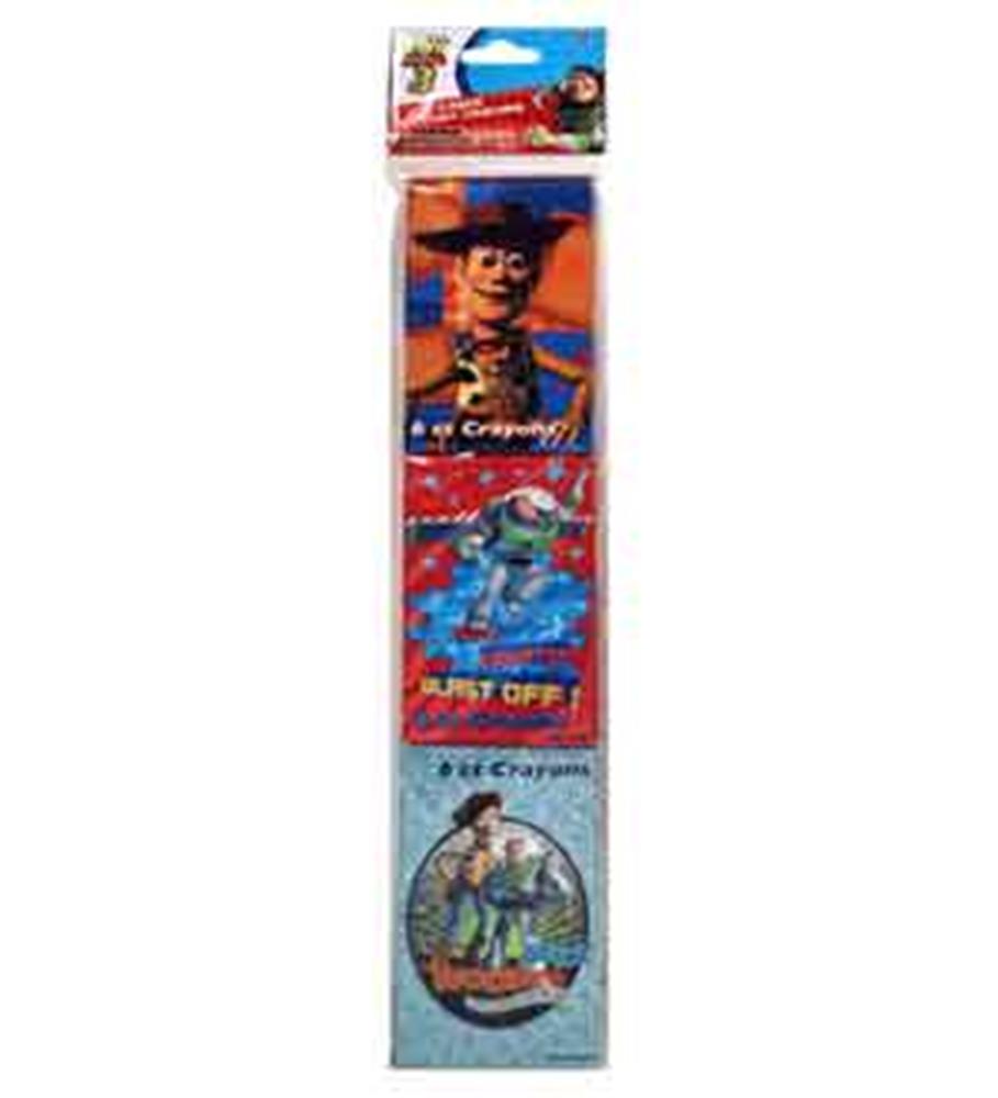 Toy Story 3 Crayon 3pk-6ct