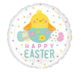 Anagram Easter Happy Easter 17 inch Fol Balloon 1ct