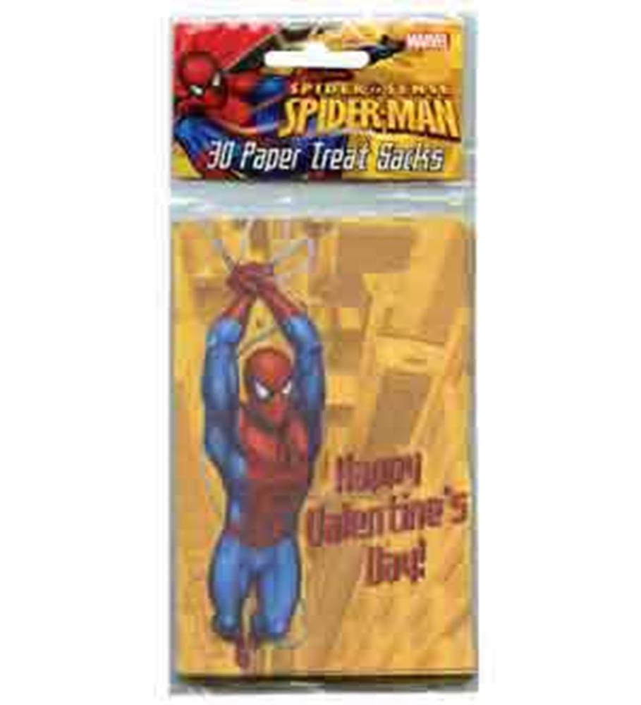 Sacos De Papel De Spiderman 30ct