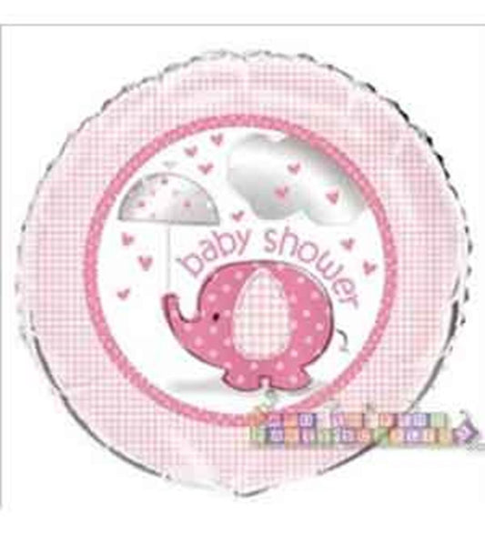 Globo Foil 18in - Umbrellaphants Pink