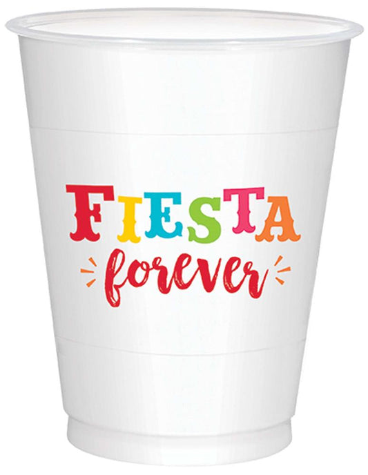 Fiesta Plastic Cup 16 ounce 25ct