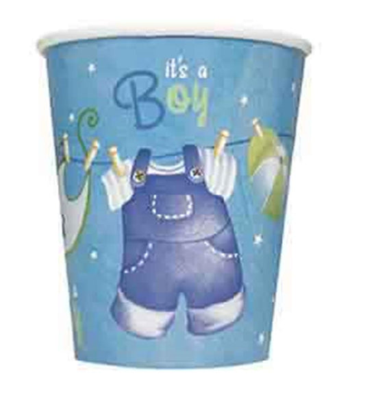 Clothesline Blue 9oz Cup