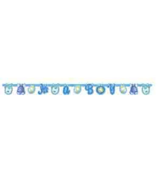 Clothesline Blue Joint Large Banner 1ct