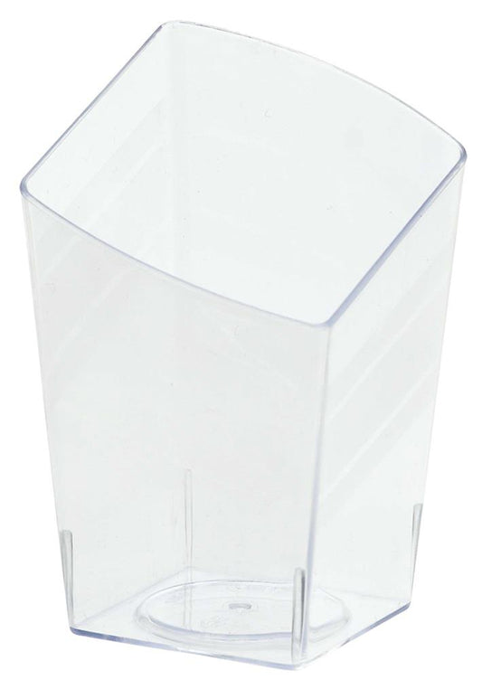 Mini Slanted Tumbler Clear 10ct