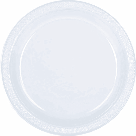 Clear Plate 10.25in 20ct