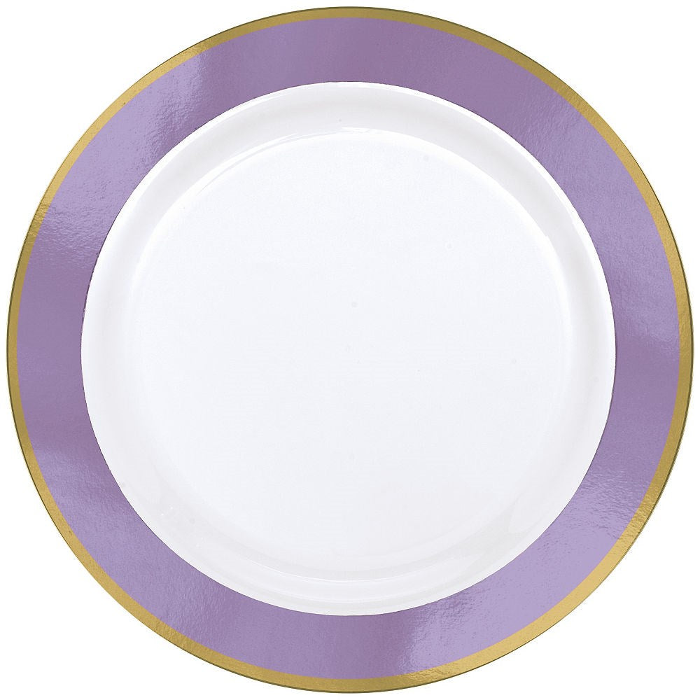 Plato Borde Lavanda 10.25in 10ct