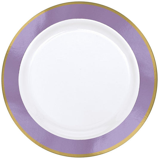 Plato Borde Lavanda 10.25in 10ct