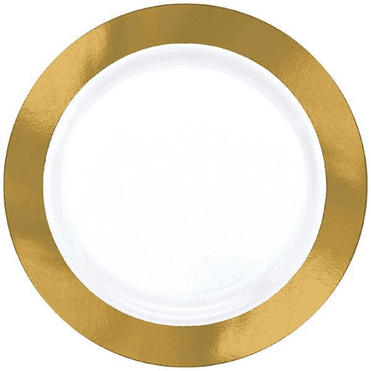 Plate Gold Border 10.25in 10ct