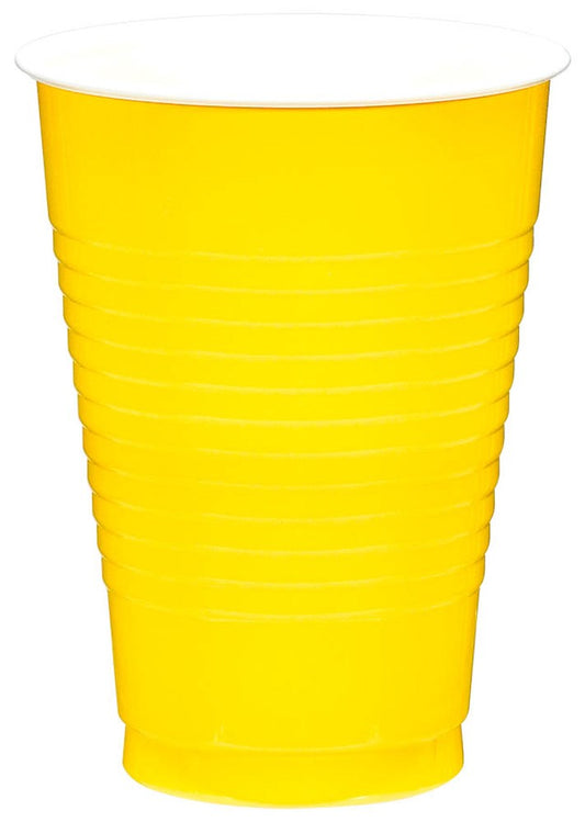 Sunshine Yellow Cup 12oz 50ct